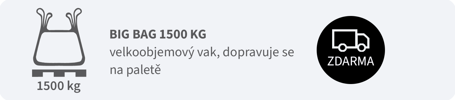 Big Bag 1500 kg doprava zdarma